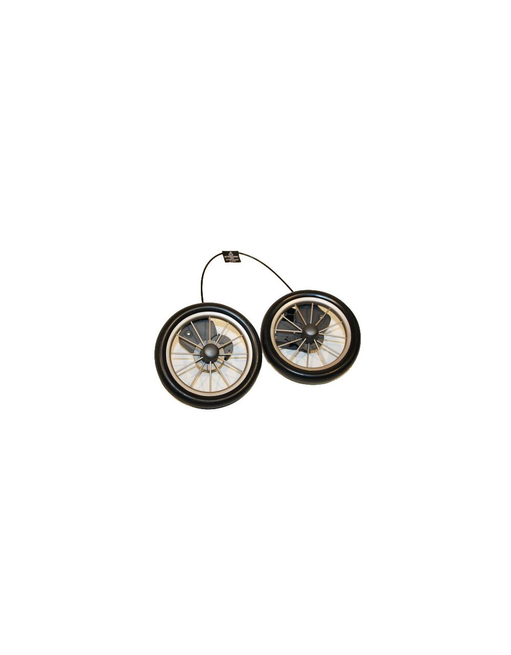 Inglesina Otutto Deluxe Champagne Rear Wheels with Brakes