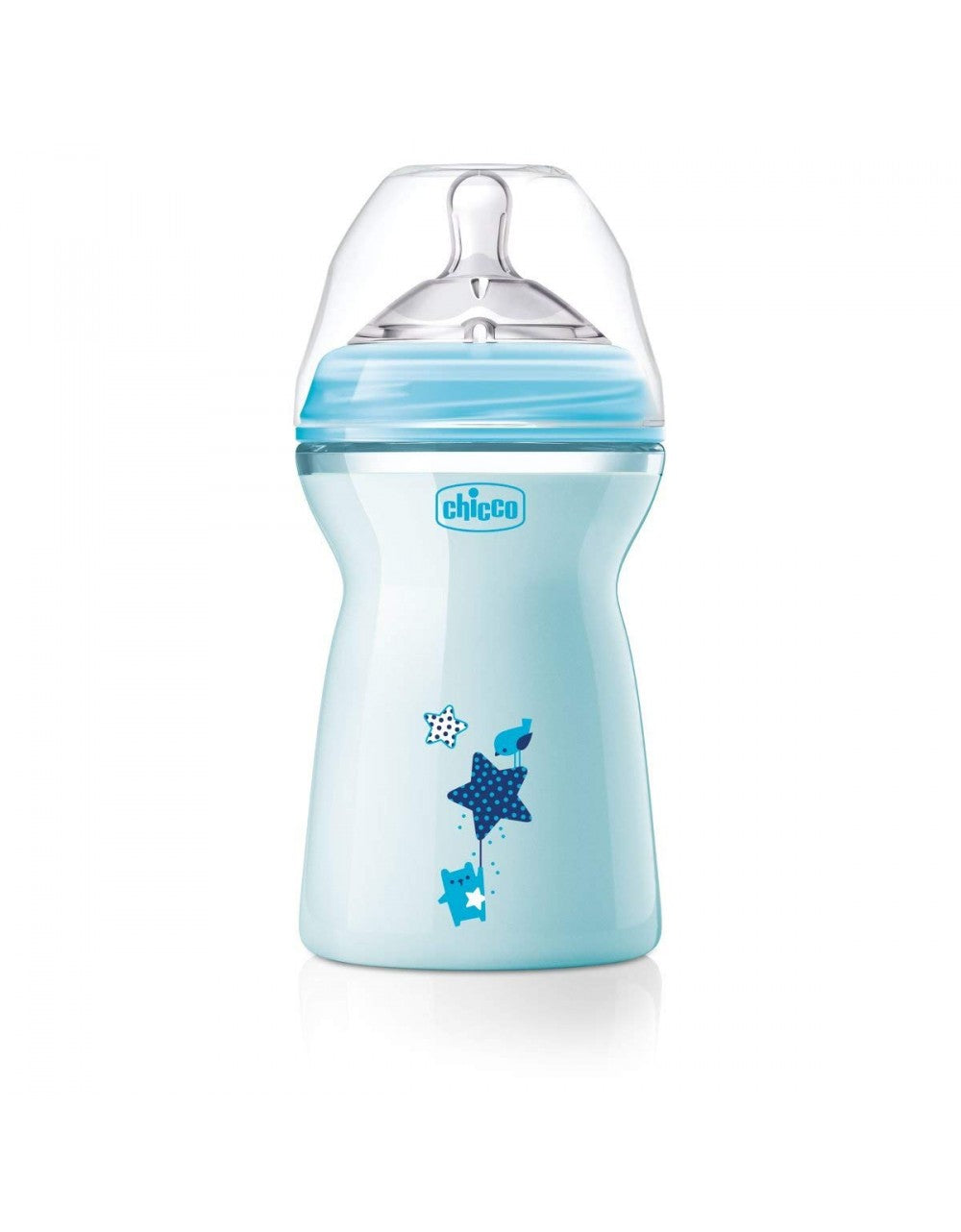 Chicco NaturalFeeling 330ml blue feeding bottle