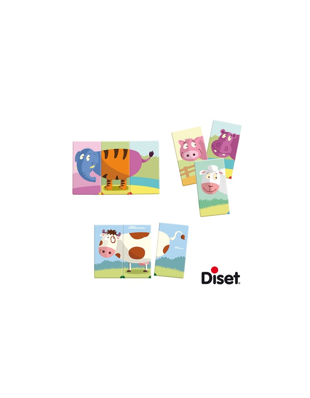 Puzzle Animali Mix