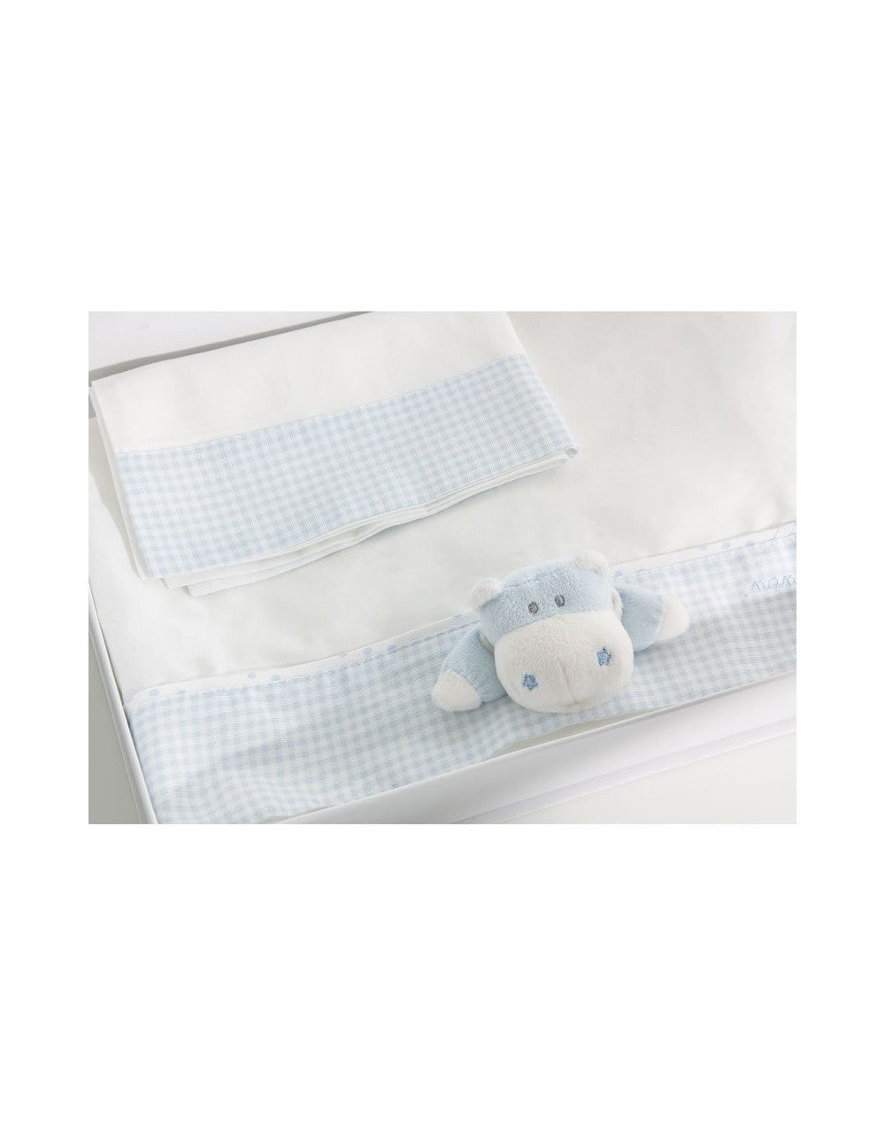 Nanan Bombo Light Blue Bed Sheets