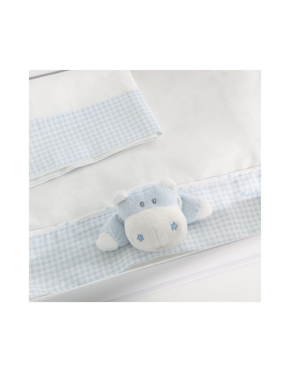 Nanan Bombo Light Blue Bed Sheets