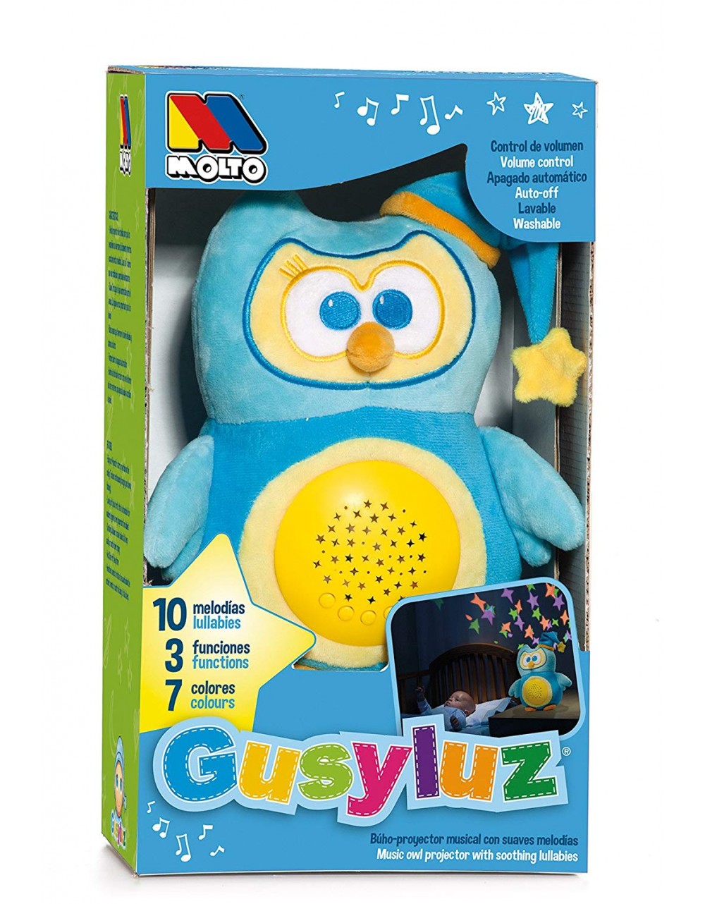 Proiettore Musicale GusyLuz Molto
