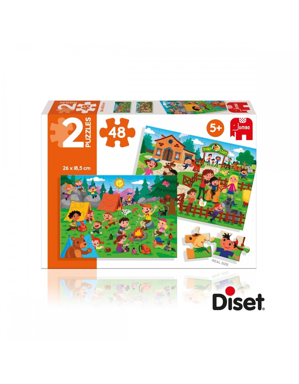 Diset Children's Puzzle - Excursions
