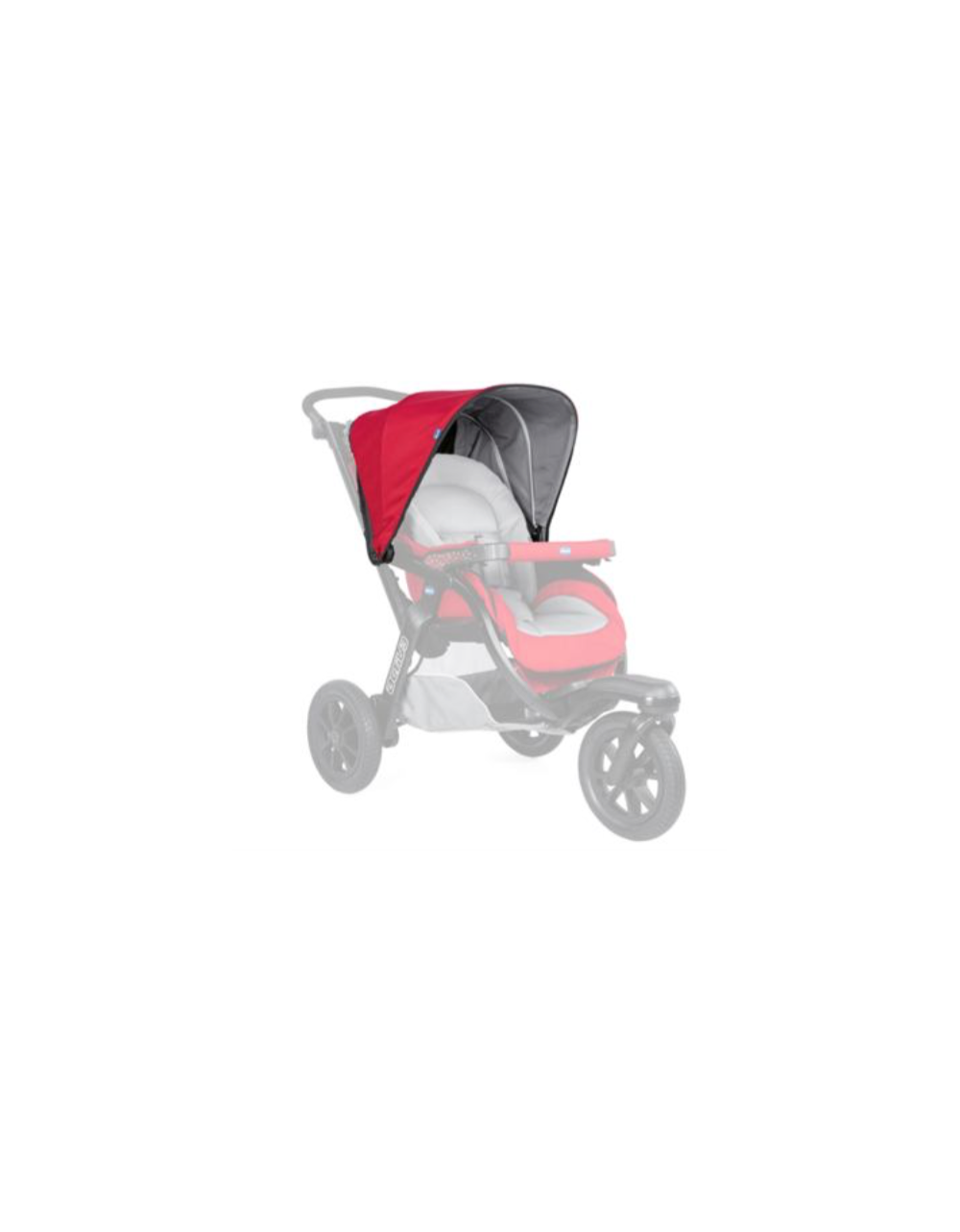 Chicco Activ3 Red Berry Stroller Canopy