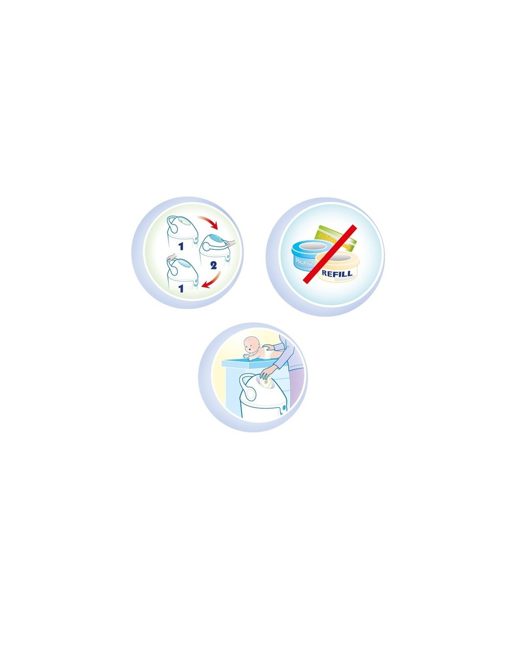 Chicco Nappy Disposal Bin