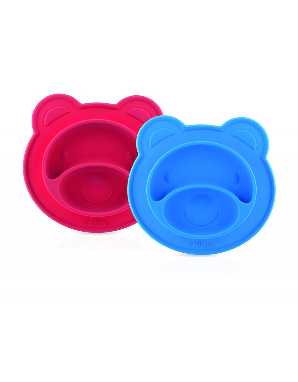 Nuby Bear Suction Plate Silicone