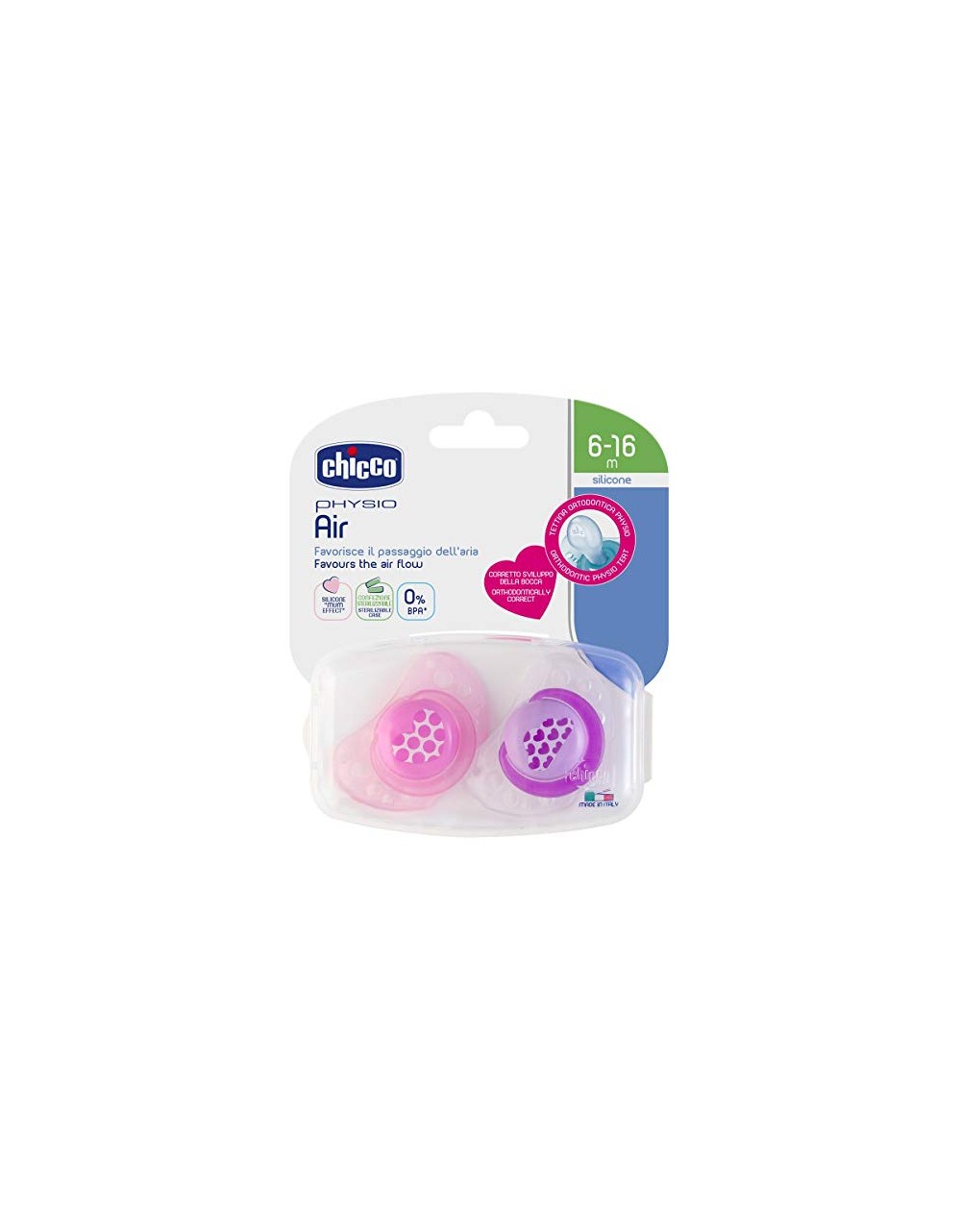 Physio Air Rubber 6-16m Pink