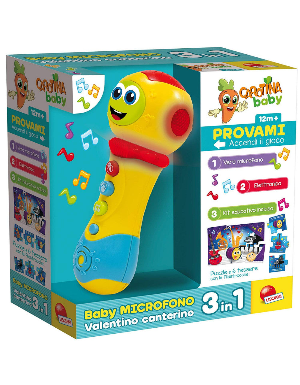 Carotina Baby Valentino 3-in-1 Microphone