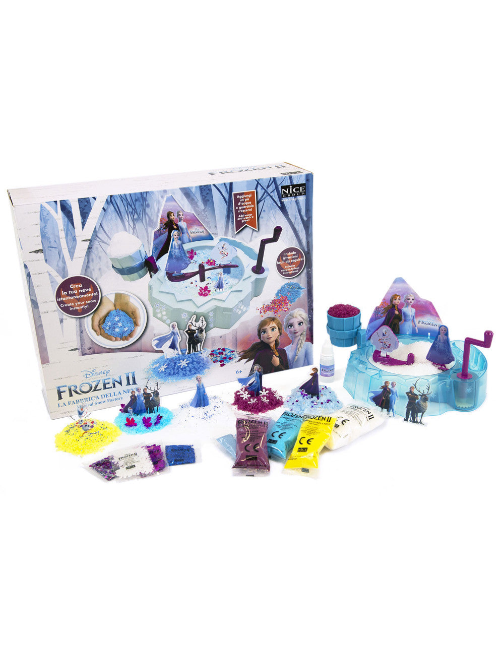 Frozen 2 Arendelle Castle Village Snow Factory