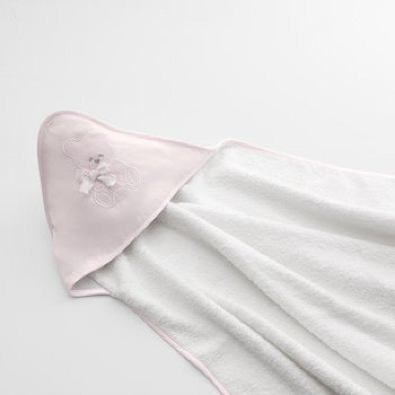 Nanan Snugly Baby Girl's Bathrobe Pink
