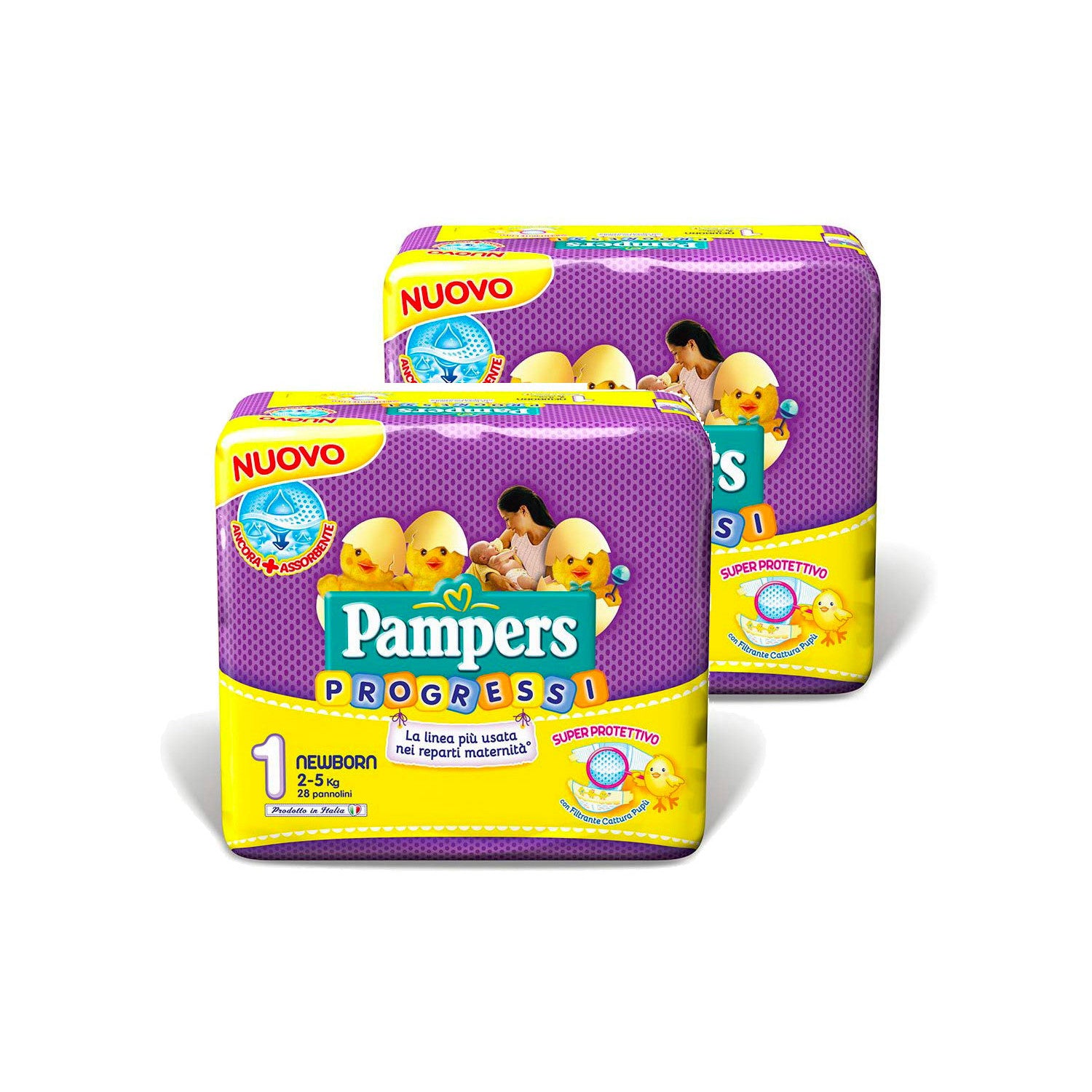 Pampers Progressi Newborn - Size 1