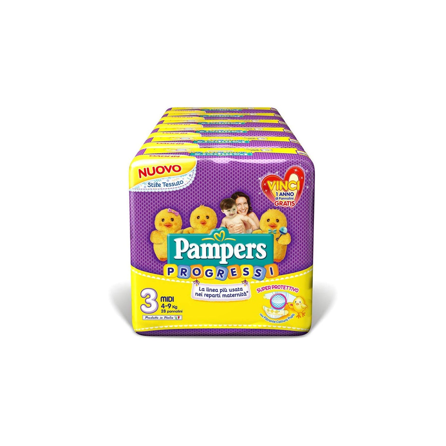 Pampers Progressi Midi - Size 3