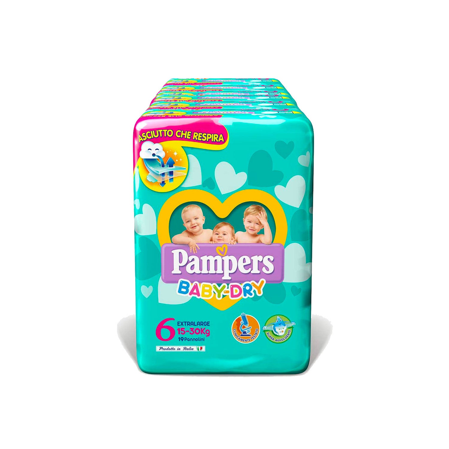 Pampers Baby Dry Diapers Size 6 - 84 diapers