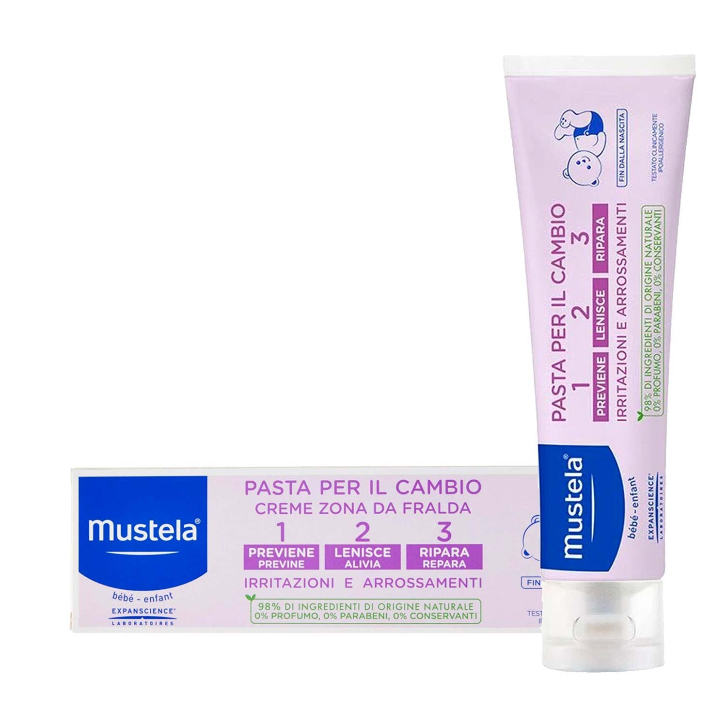 Pasta Per Il Cambio 1 2 3 Mustela