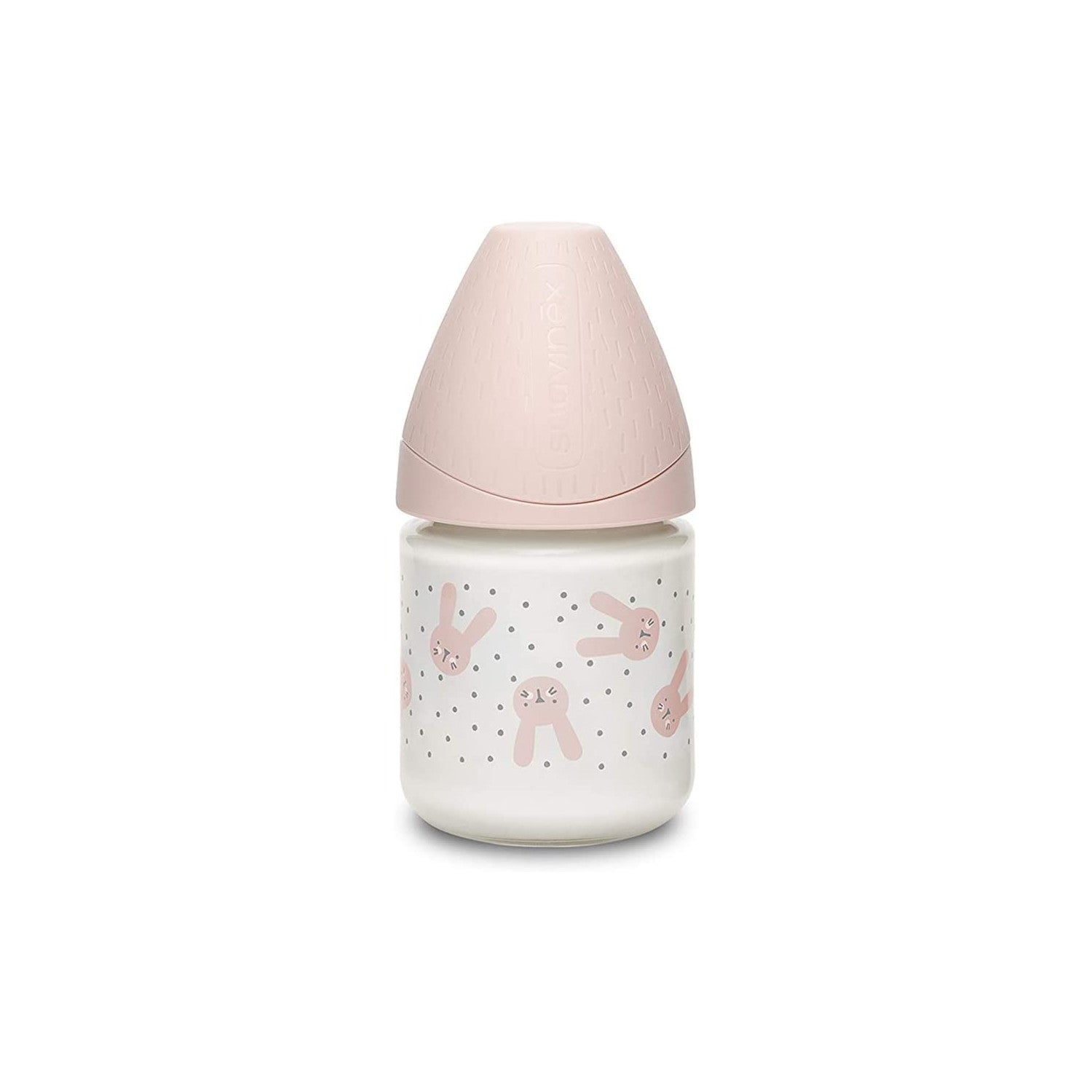 Hygge Baby Rabbit Pink Polka Dot Baby Bottle - Slow Flow 120 ml