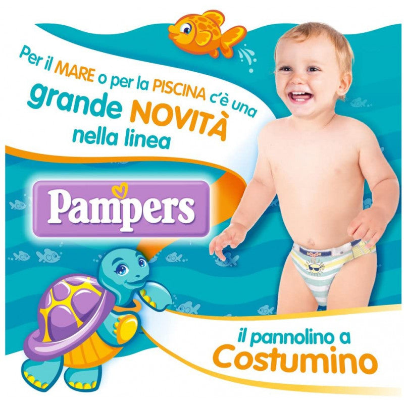 Pampers Swim Diapers - Size 4