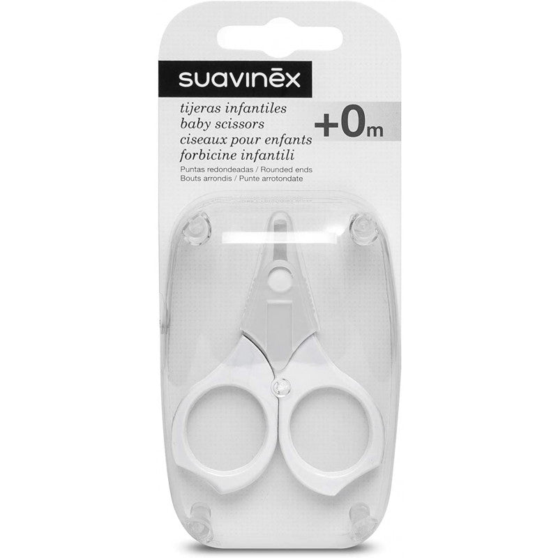 Suavinex White Baby Scissors
