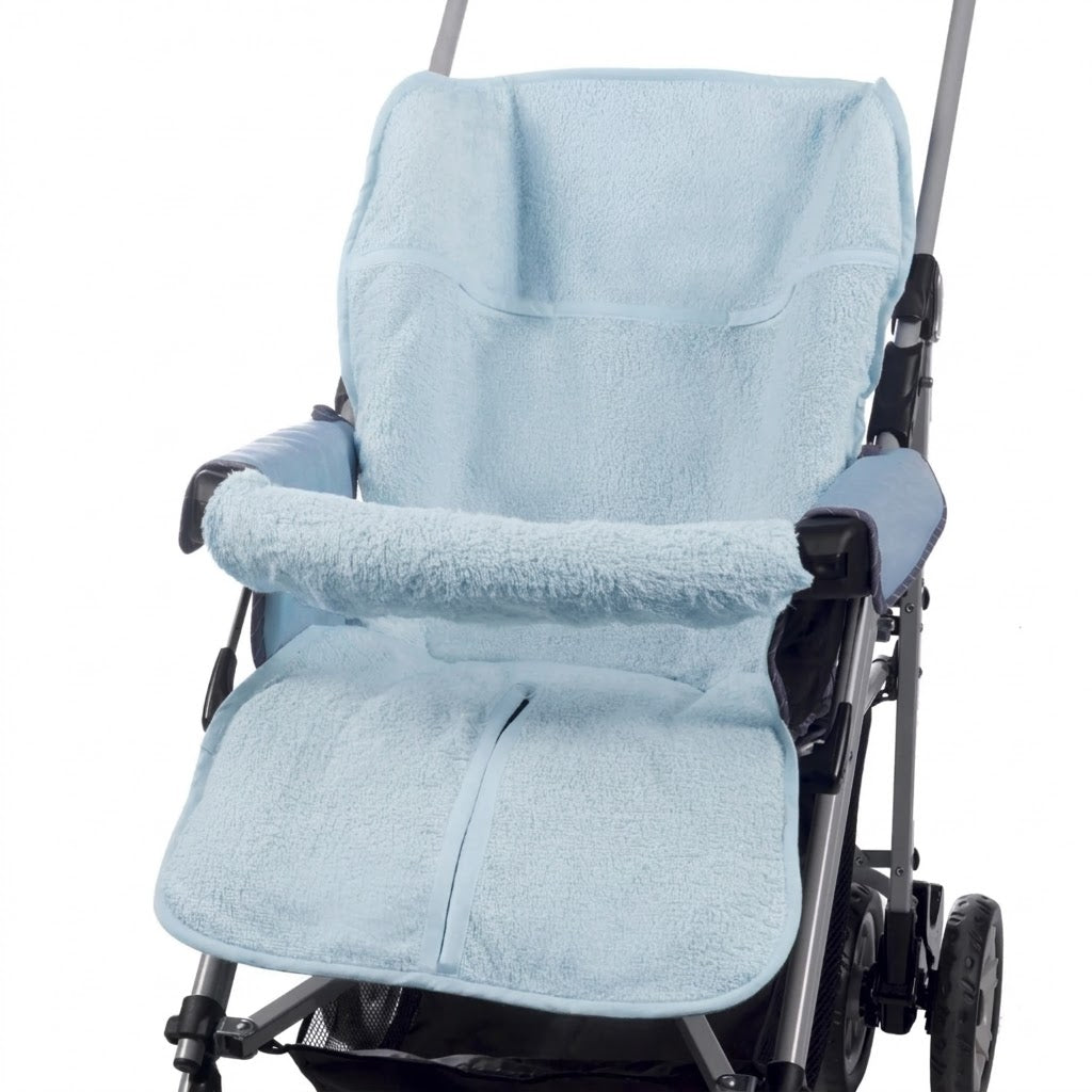 Copri Passeggino Spugna   Azzurro