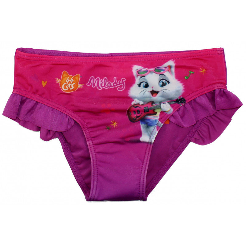 Costume Bikini 44 Gatti Fuxia - 4/5 Anni