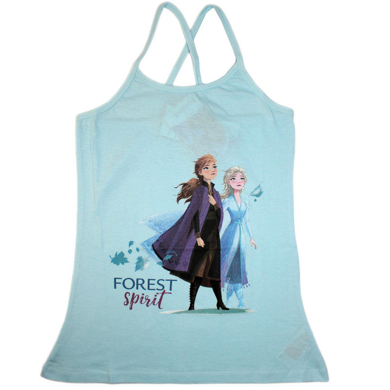 Blue Frozen Dress - 5/6 Years