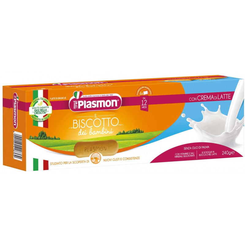 Biscuit with Plasmon Milk Cream