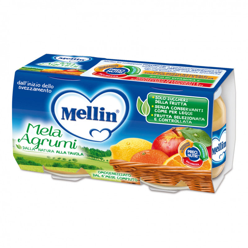 Mellin Apple Citrus Purée