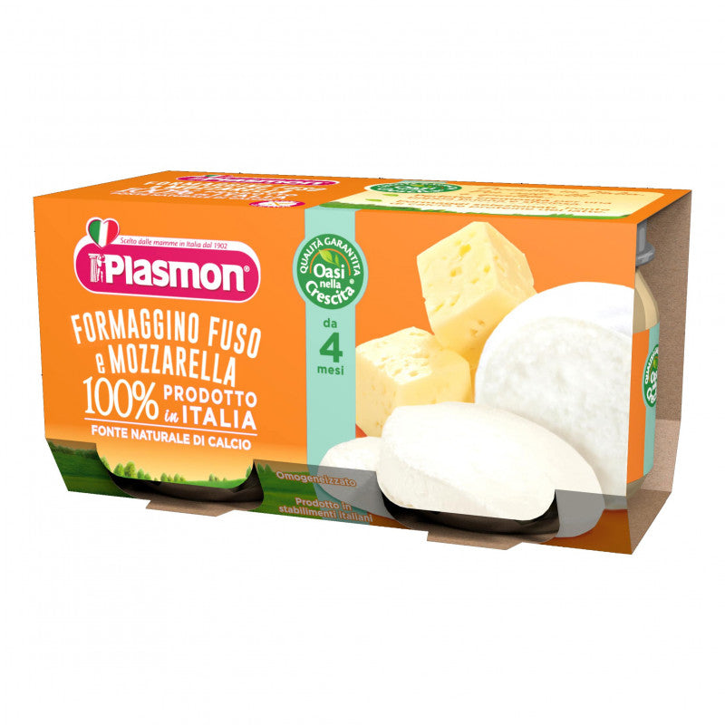 Homogenized Melted Cheese and Mozzarella Plasmon