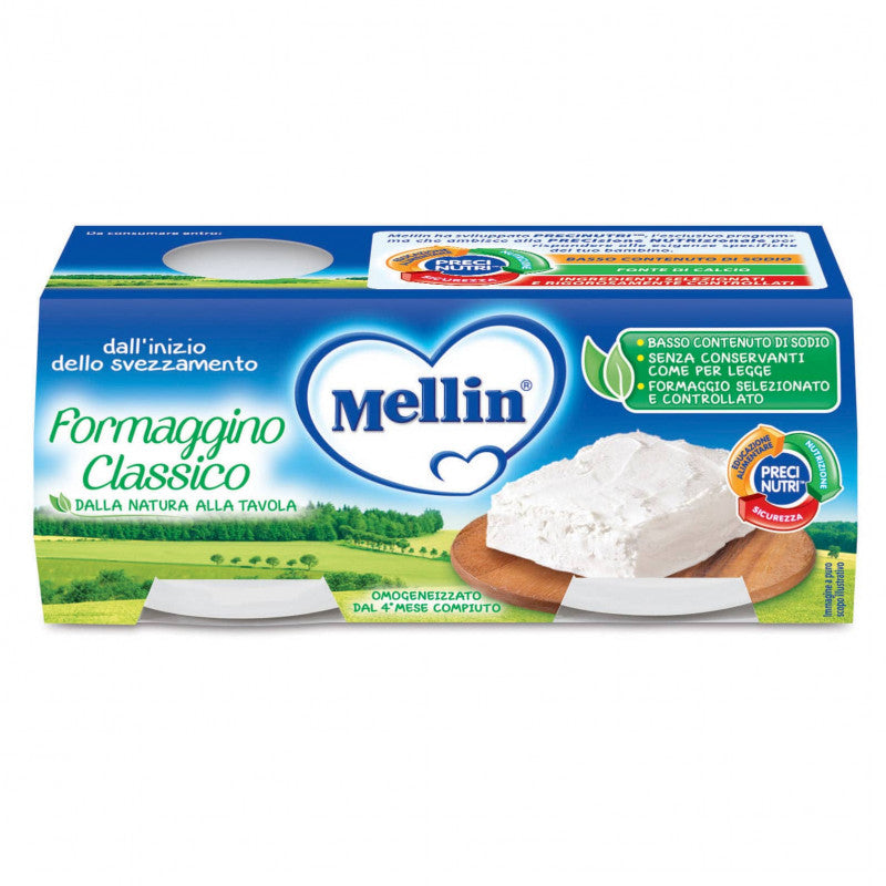 Mellin Classic Cheese Homogenized Baby Food