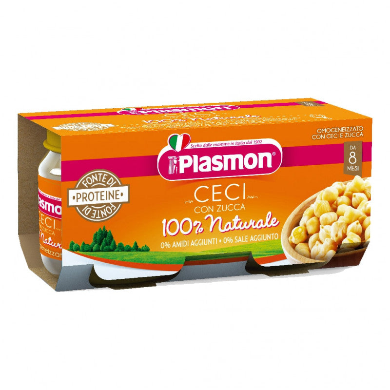 Homogenisierte Kichererbsen und Kürbis-Plasmon