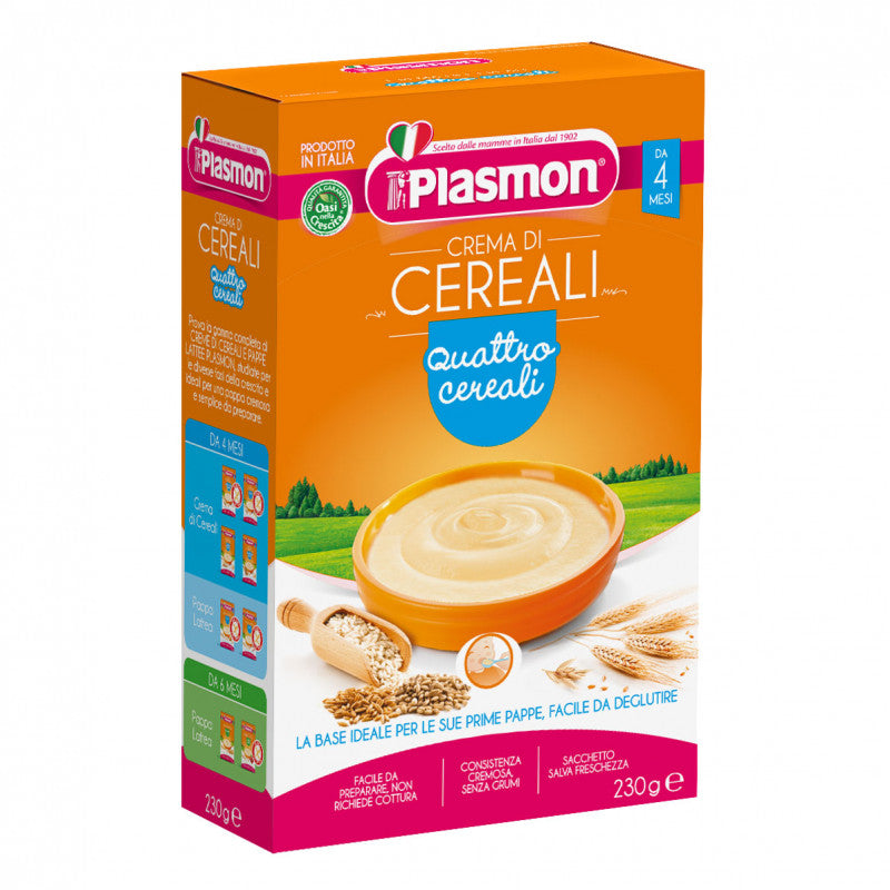 Plasmon 4-Grain Cereal Cream