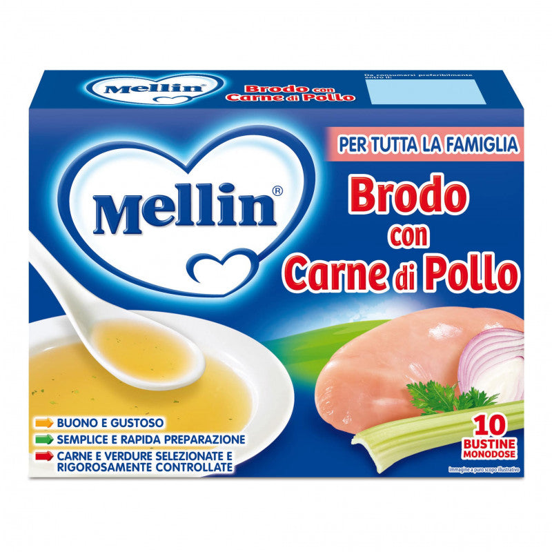 Mellin Chicken Broth