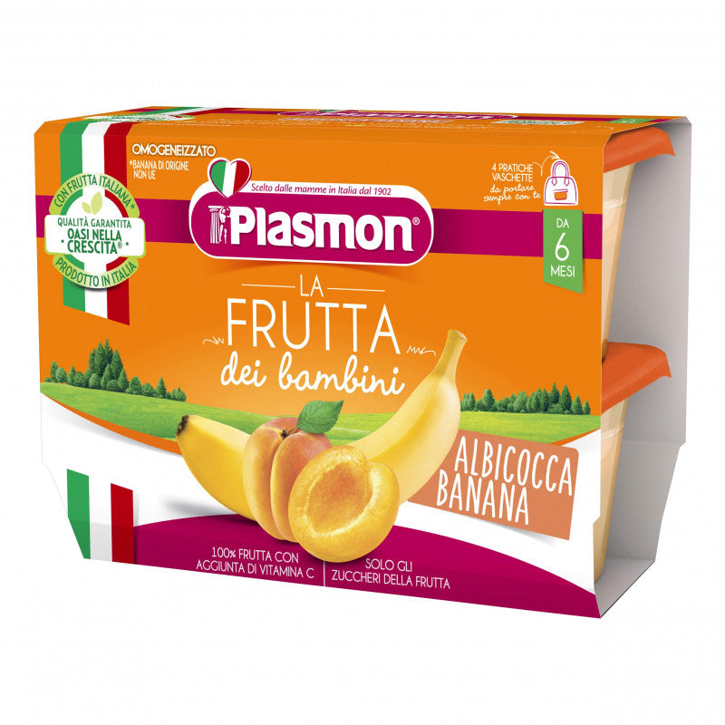 Plasmon Baby Fruit - Apricot and Banana
