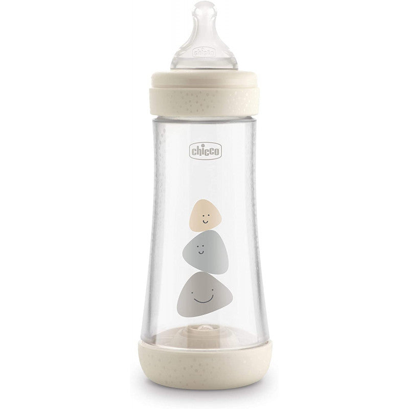 Chicco Perfect 5 Baby Bottle - 300 ml - Beige