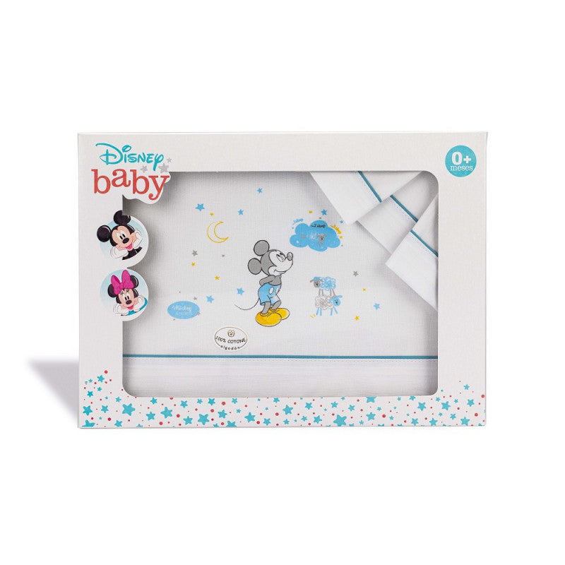 Disney Mickey Mouse Cot Sheet Set