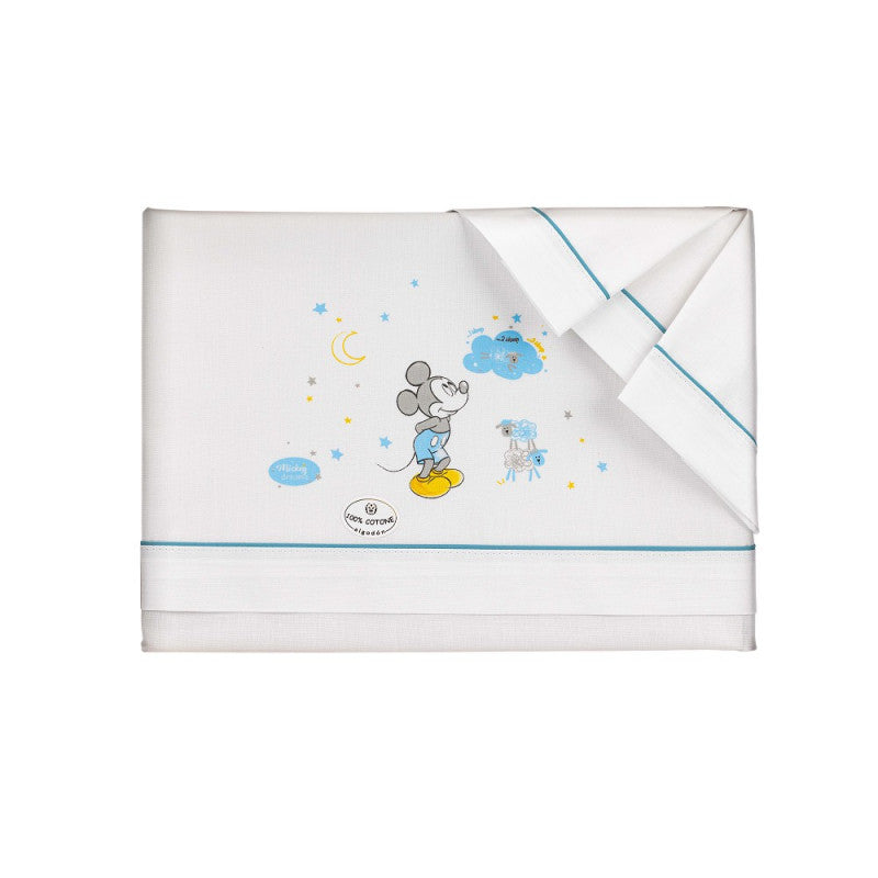 Disney Mickey Mouse Cot Sheet Set