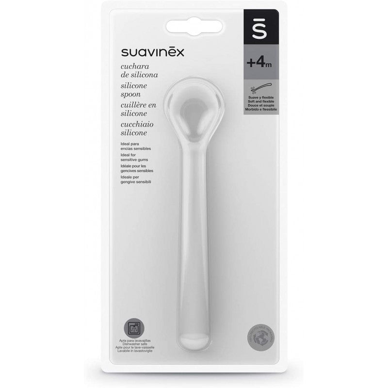 Cucchiaio in Silicone Hygge Baby Suavinex - Ghiaccio