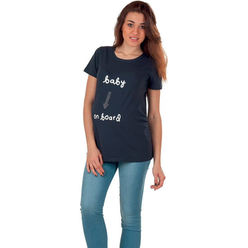 Maternity T-shirt Baby on Board - S/M