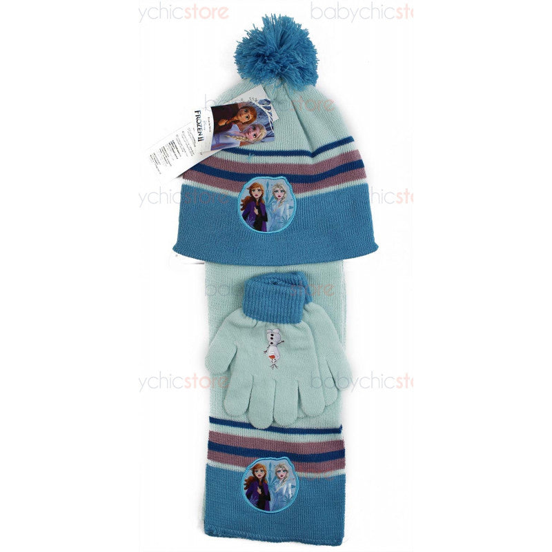 Frozen Schal, Mütze und Handschuhe Blue
