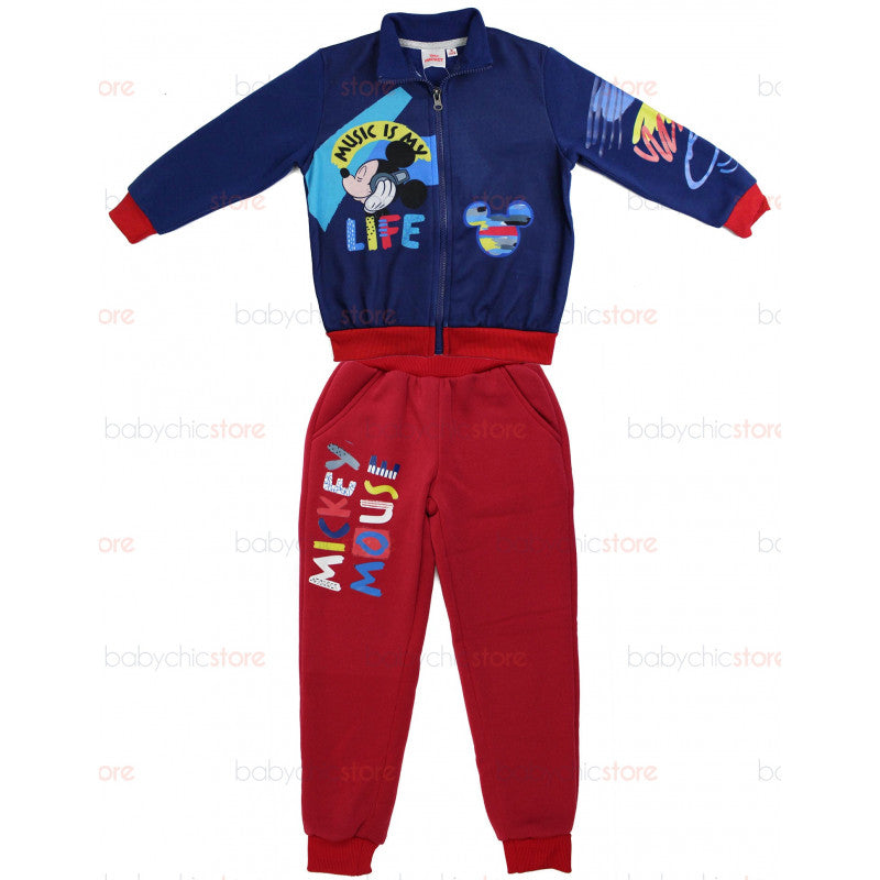Mickey Mouse Jogging Set - Red/Blue - 7 Years