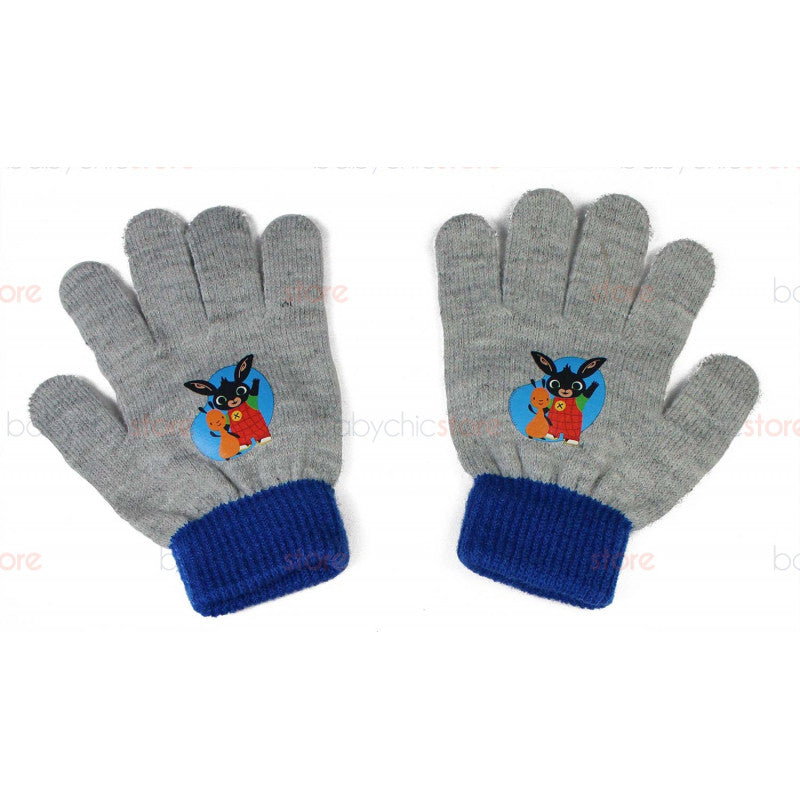 Set Cappello e Guanti di Bing - Grigio