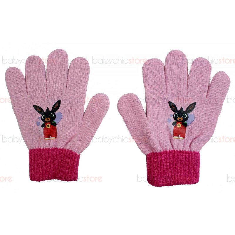 Set Cappello e Guanti di Bing - Rosa
