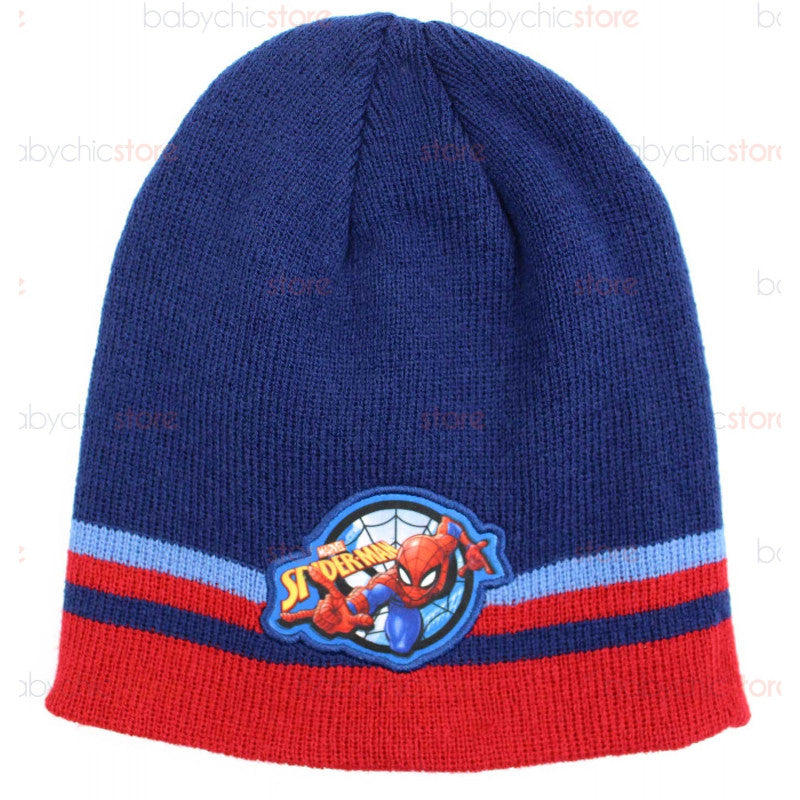 Set Cappello e Guanti di Spiderman - Blu/Rosso