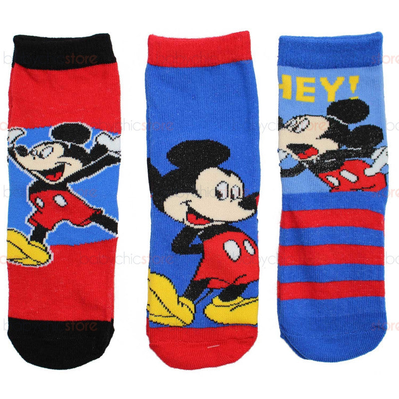 Set 3 Paia di Calzini Mickey Mouse - 23/26