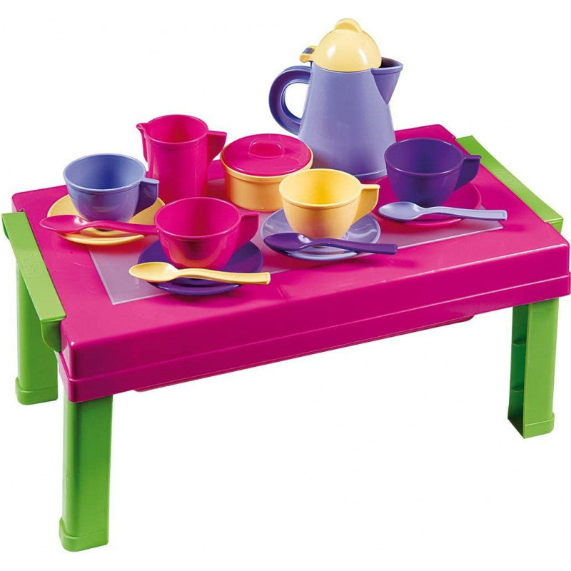Mini Table with Unique Plus Coffee Set