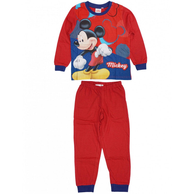 Pigiama Disney Mickey Mouse - Rosso 5 Anni