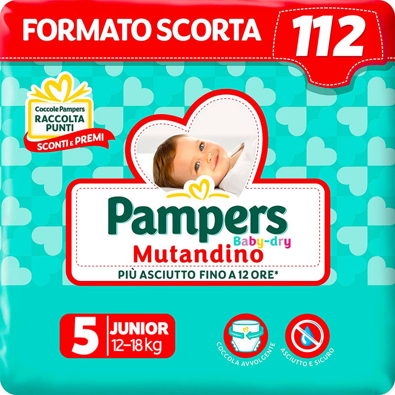 Pampers Baby Dry Pants - Size 5