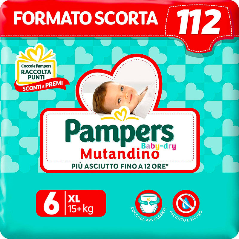 Pampers Baby Dry Pants - Size 6