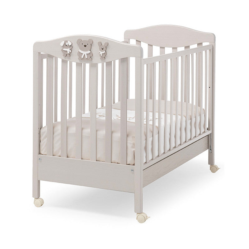 Kinderbett Pongo Erbesi - Taupe/Gebleicht