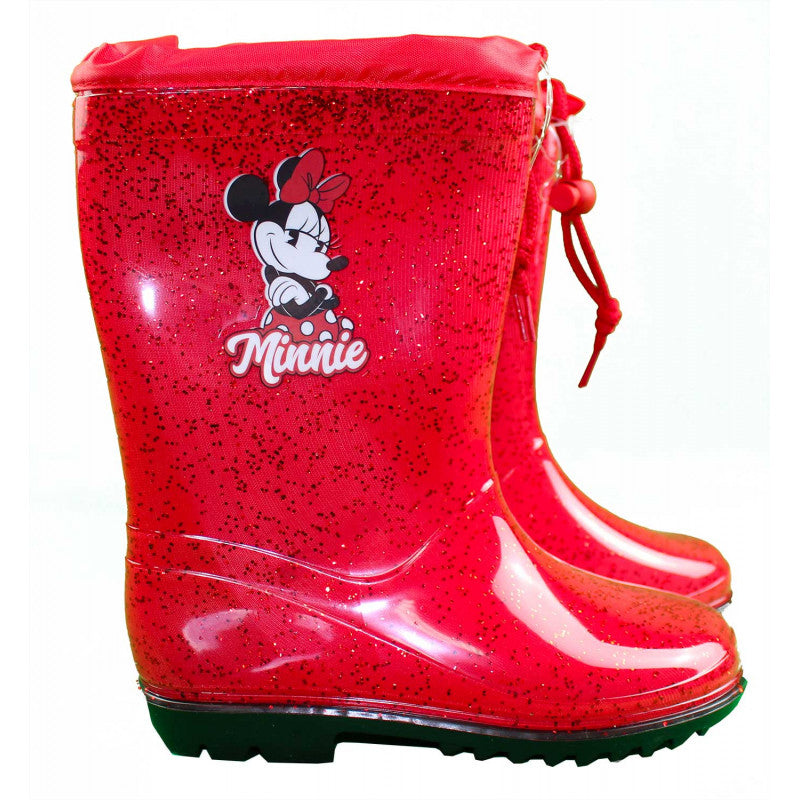 Girls' Minnie Mouse Galoshes - Size 31/32