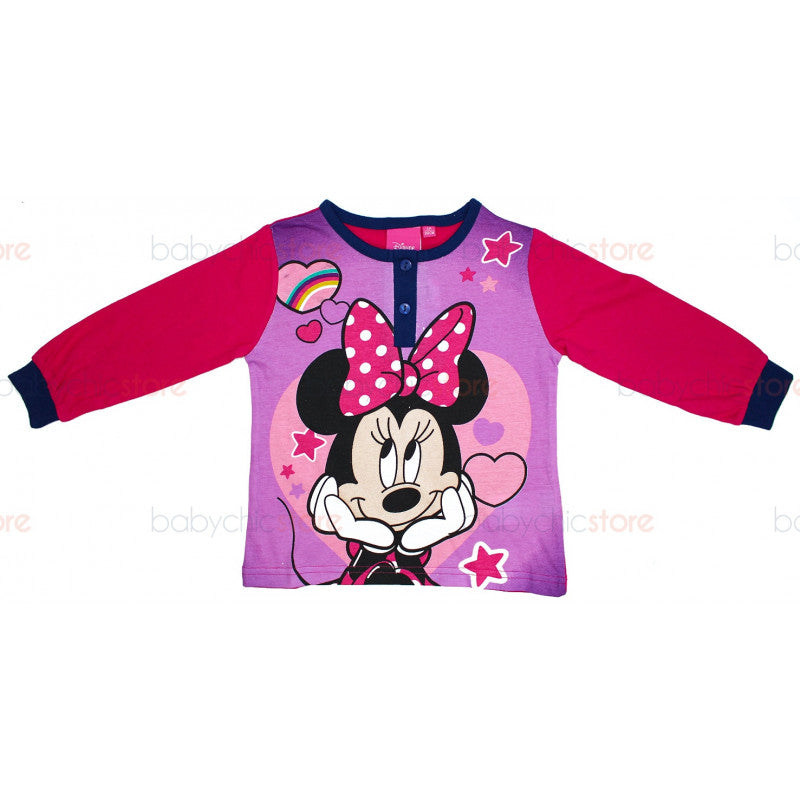 Pigiama Primavera/Estate Minnie Viola - 6 Anni